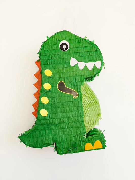 Piñata Dinosaure Verte | Fête d'Anniversaire Rugissante !