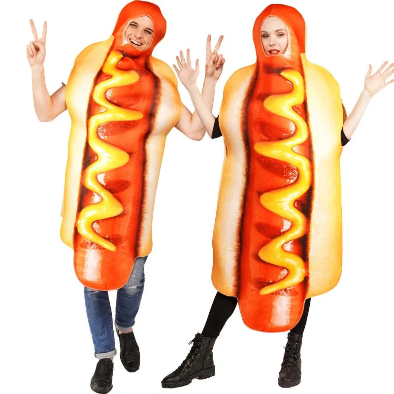 Déguisement hot-dog homme femme EVG Halloween