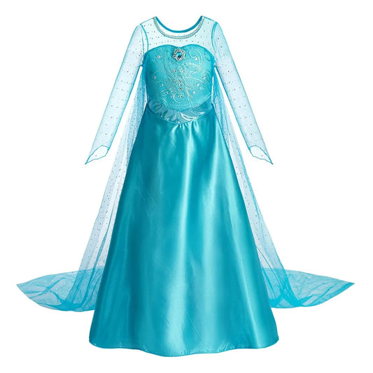 Déguisement Reine des Neiges Fille | Robe Princesse Elsa Magique ❄️
