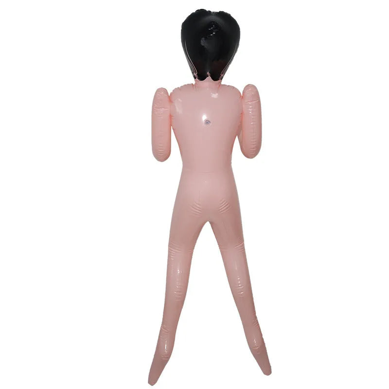 Poupée gonflable homme vue arrière pour soirée EVG