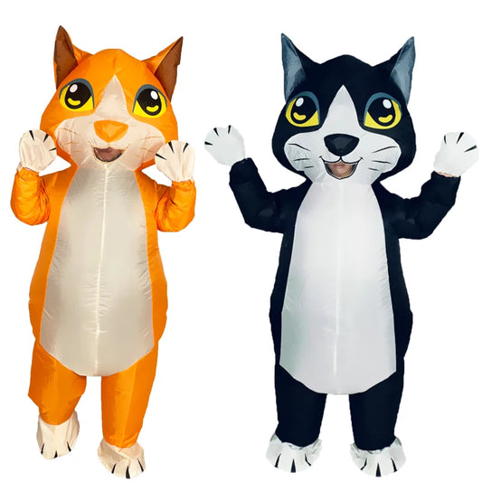 🐱 Costume Gonflable Chat Géant | Le Déguisement Mignon et Délirant !