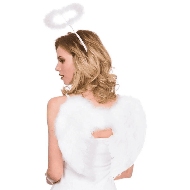 aile d'ange blanche