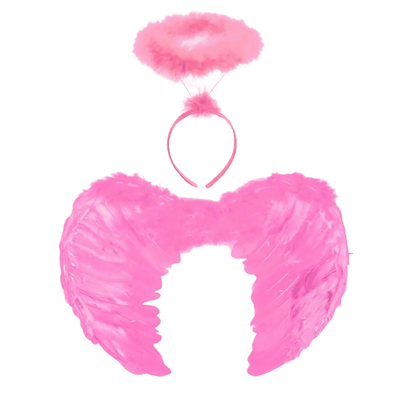 aile d'ange rose