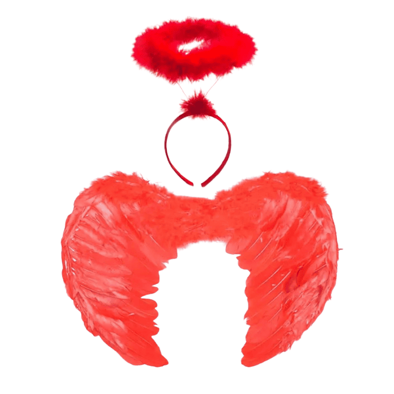 aile d'ange rouge