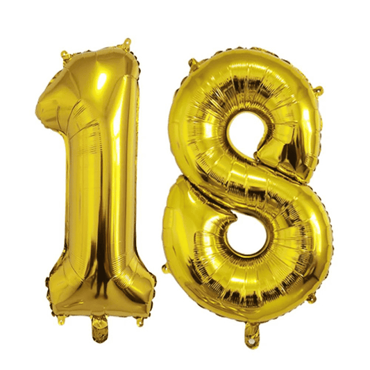 ballon 18 ans doré