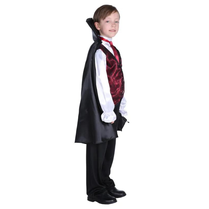 costume halloween effrayant enfant vampire