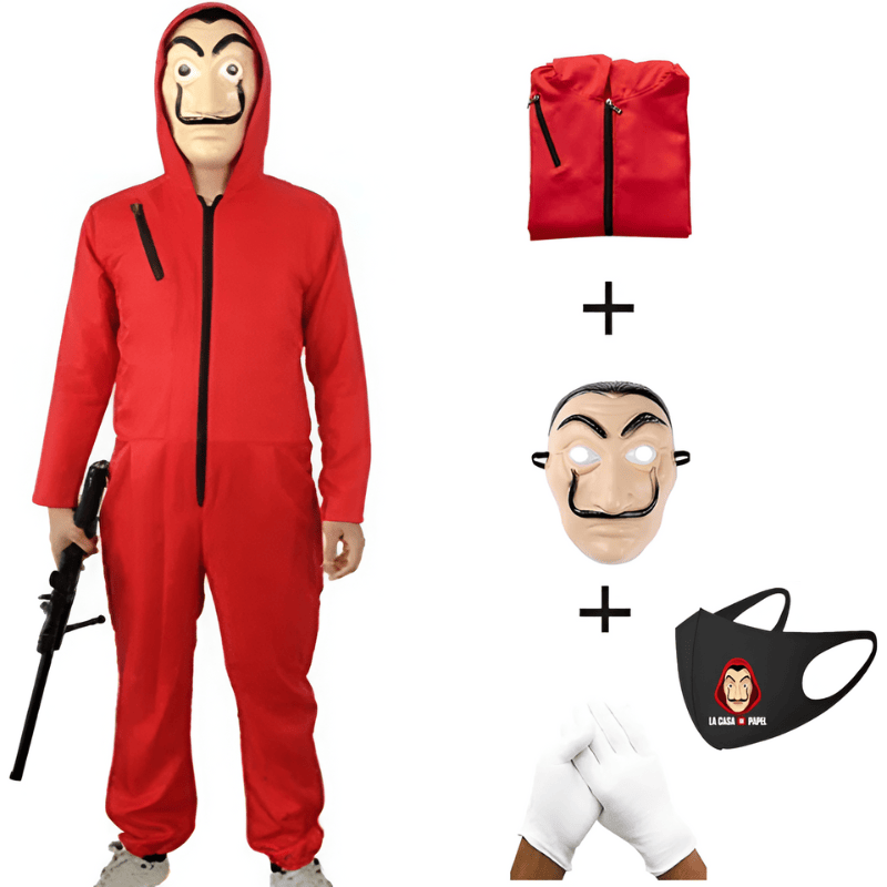 déguisement casa de papel adulte