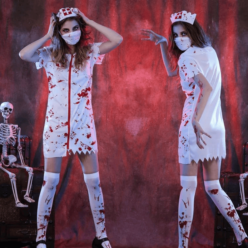 déguisement halloween femme infirmière