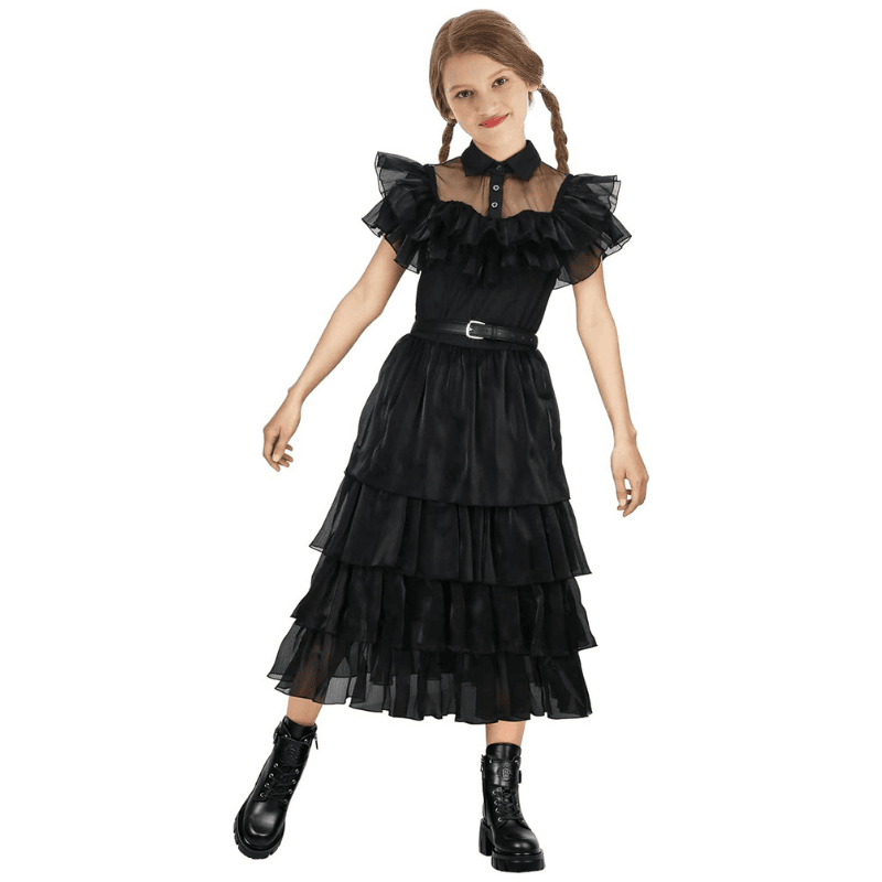 déguisement halloween mercredi addams