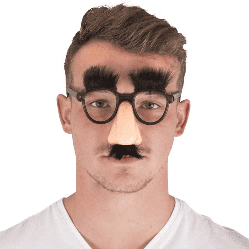 déguisement lunette moustache