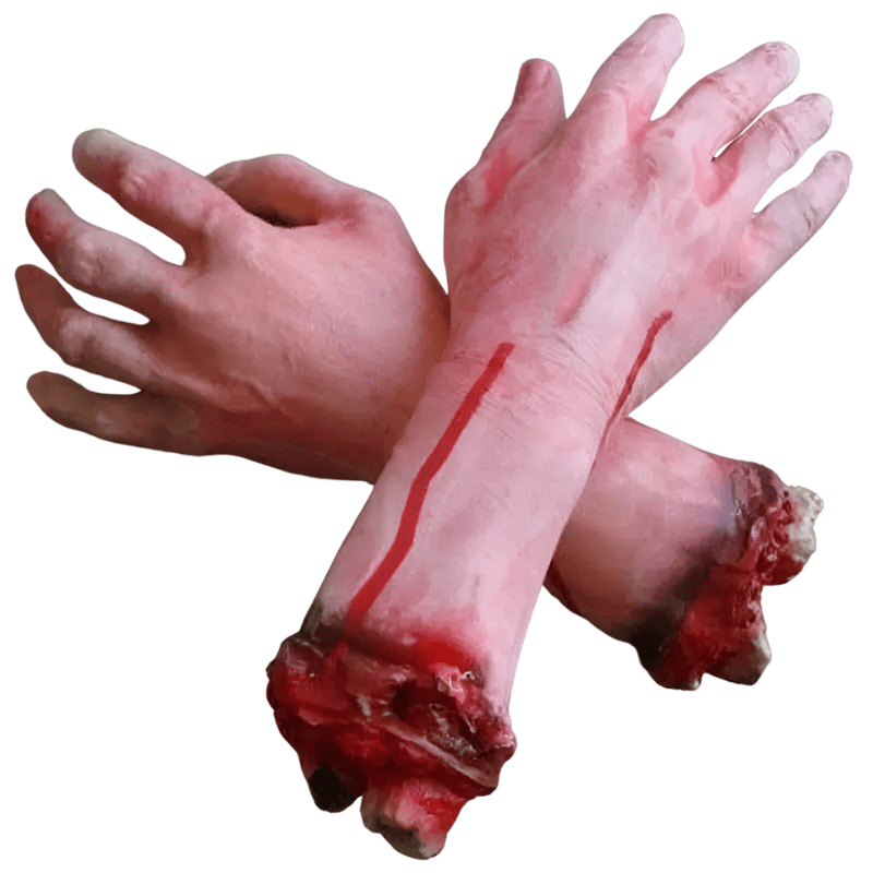 fausse main halloween