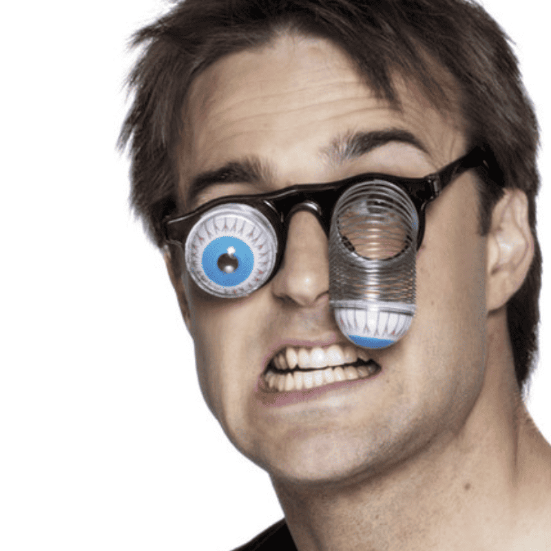 lunette œil qui sort