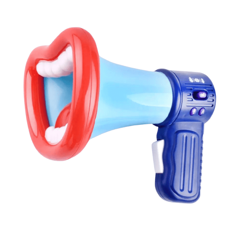 mégaphone rigolo