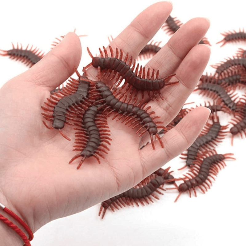mille-pattes en plastique
