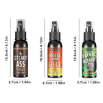 Spray Puant Lot Complet - Vignette | Farce &amp; Attrape