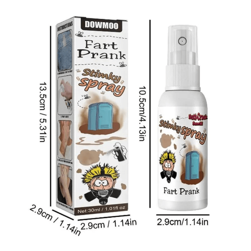 spray puant qui sent le caca