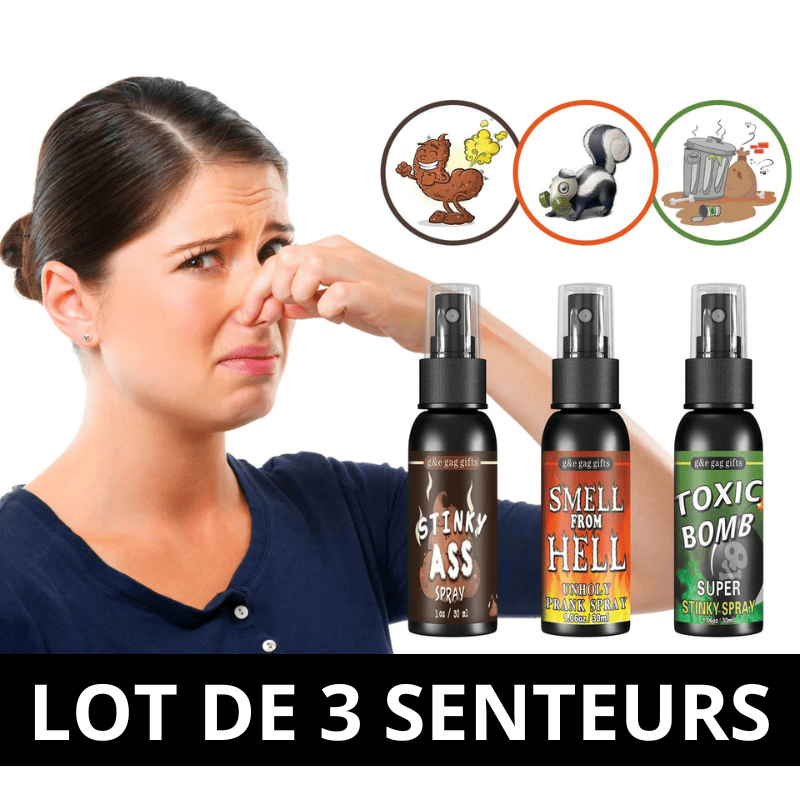spray qui pue la merde