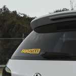 Autocollant Fake Taxi (×50) - Vignette | Farce &amp; Attrape