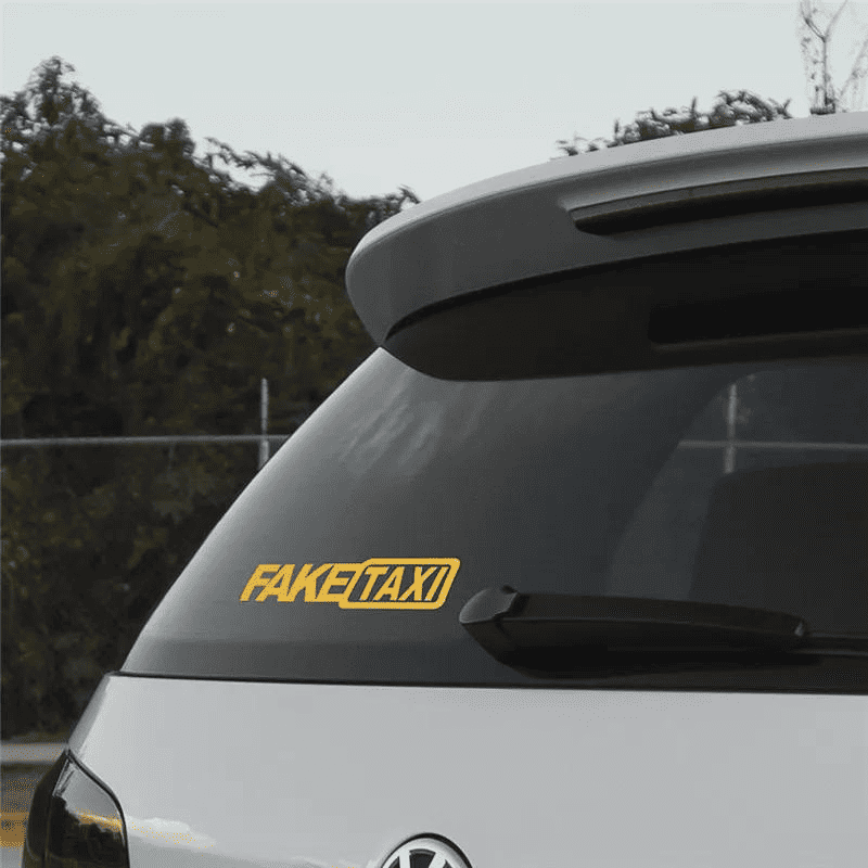 sticker faketaxi